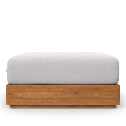 Tahoe Outdoor Acacia Ottoman And the Modway Kit