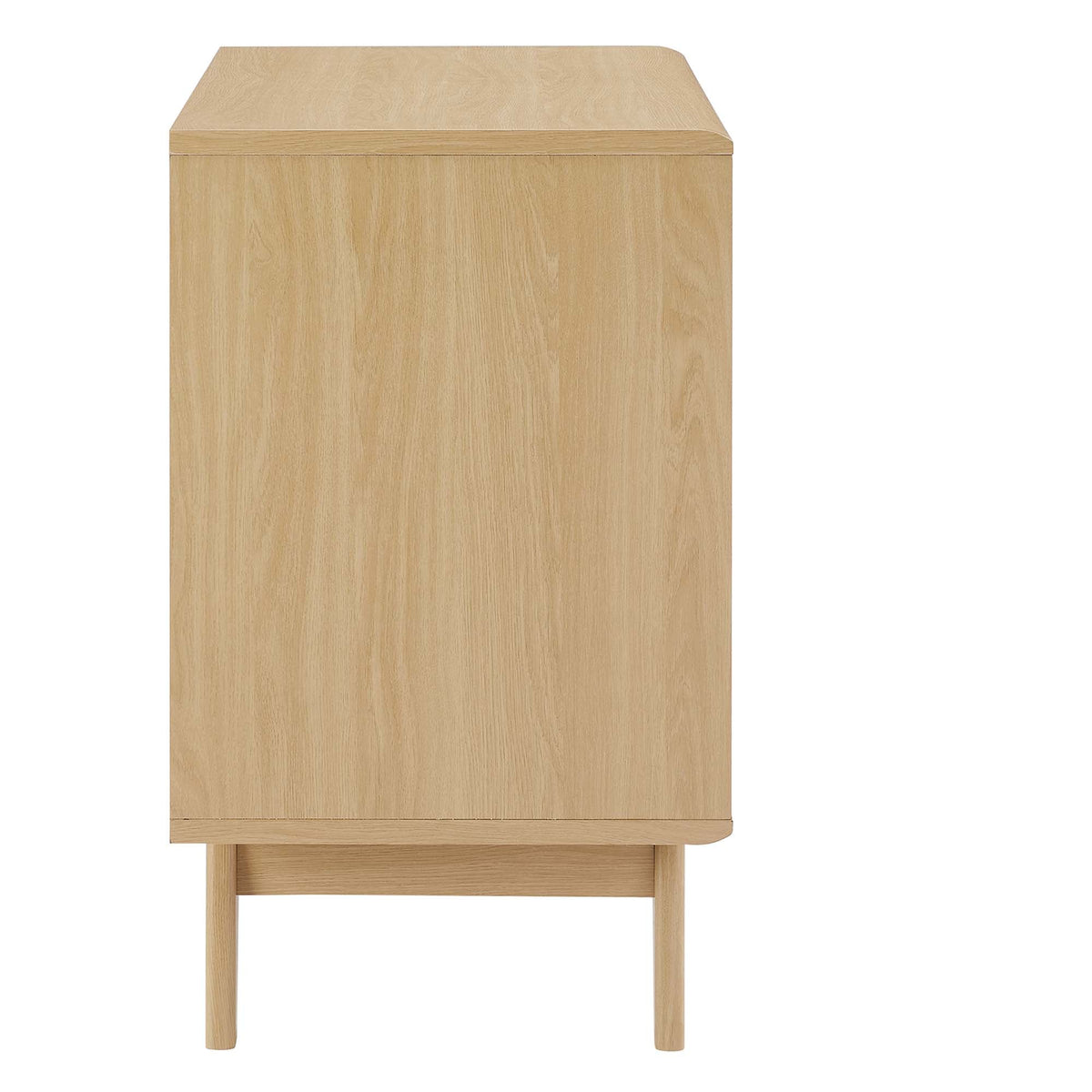 Render Cat Cabinet by Modway, tall light oak wood decor cabinet with a hinged lid and clean lines on Tampa Home & Garden Store