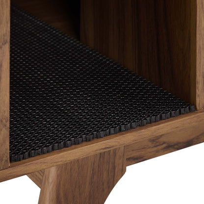 Render Cat Cabinet by Modway wood cabinet with black textured shelf liner on Tampa Home & Garden Store