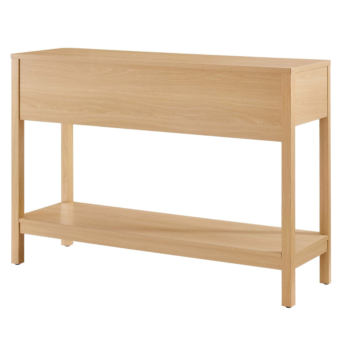 Chaucer Wood Entryway Console Table by Modway in natural oak finish on Tampa Home & Garden Store