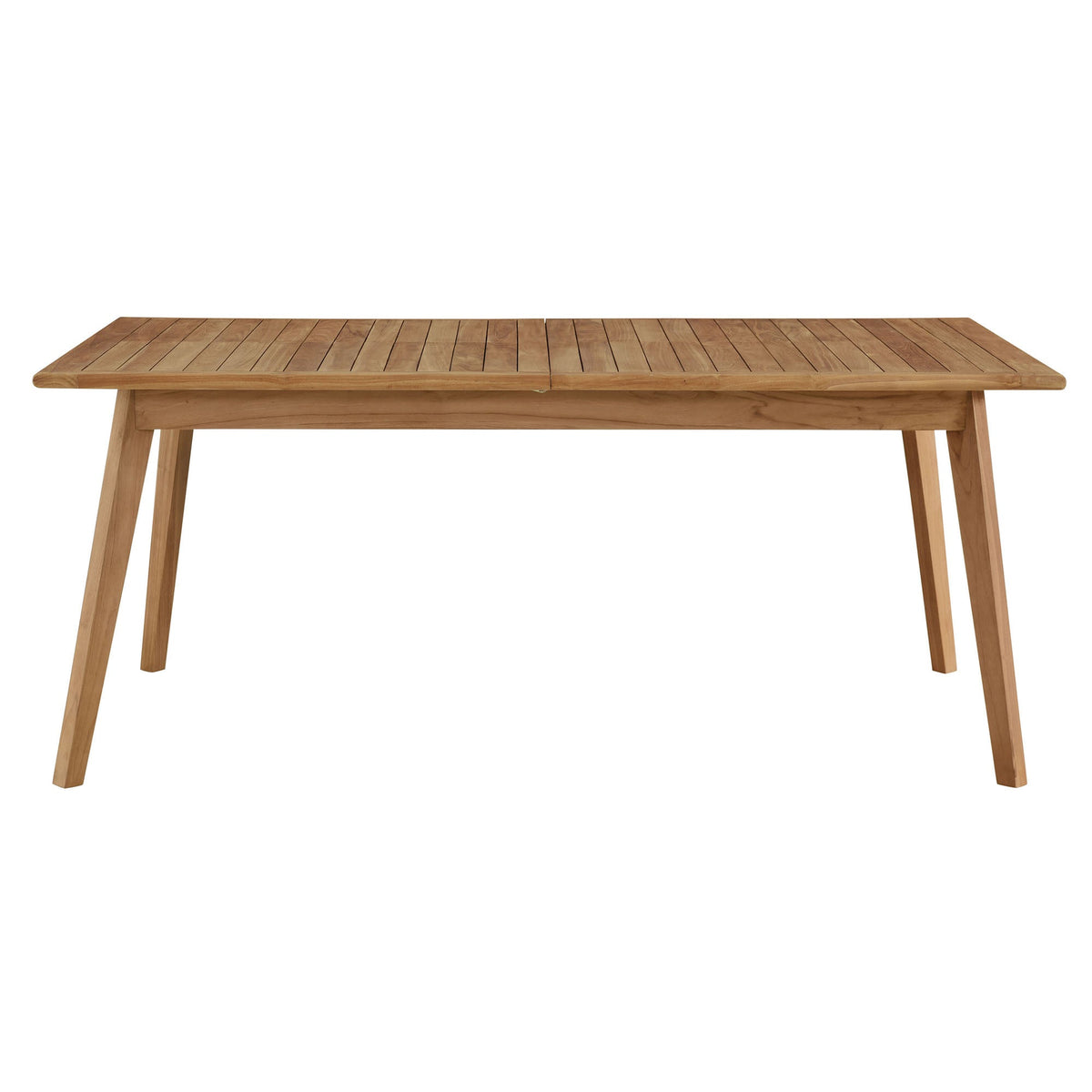 Vienna Outdoor Teak Wood Extendable Dining Table with teak top by Modway on Tampa Home & Garden Store