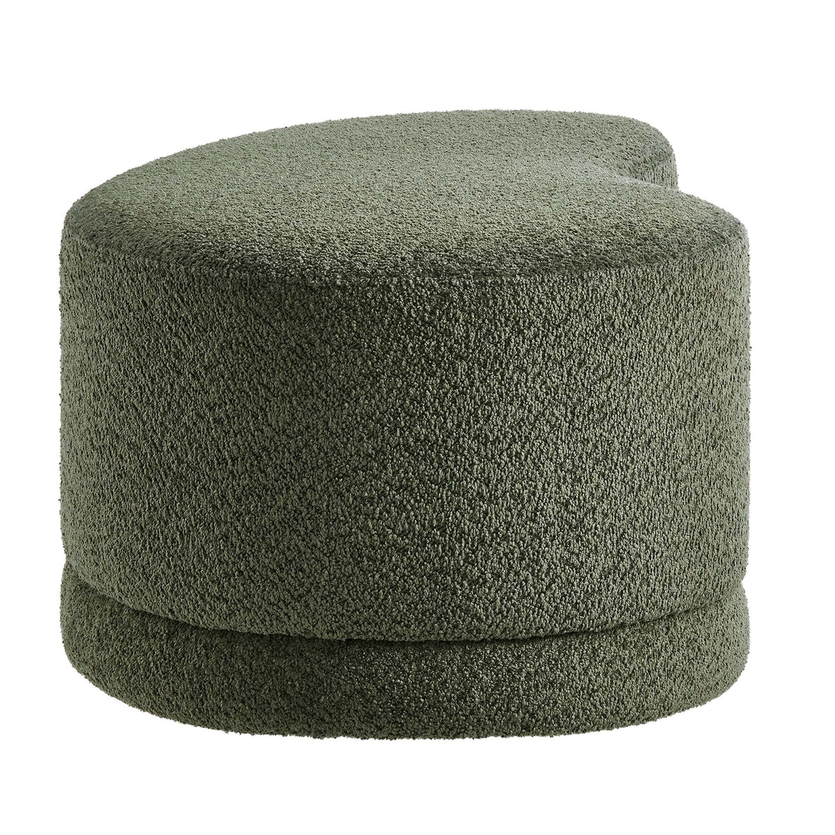 Nimbus 48-inch upholstered ottoman bench in olive boucle fabric by Modway on Tampa Home & Garden Store