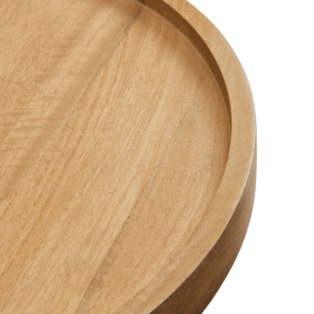Chiro Round Wood Side Table by Modway natural oak finish, round wood top on Tampa Home & Garden Store