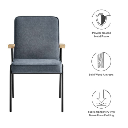 Vista Dining Chair by Modway and Warm Wood Seats