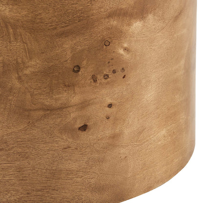 Breeze Boucle Upholstered Ottoman by Modway, warm brown textured upholstery on Tampa Home & Garden Store