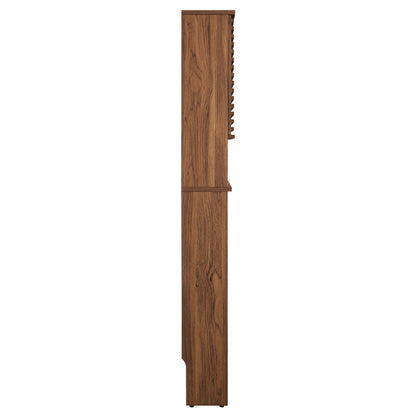 Modway Render Over the Toilet bathroom storage cabinet in warm wood finish by HouseOfZazla on Tampa Home & Garden Store