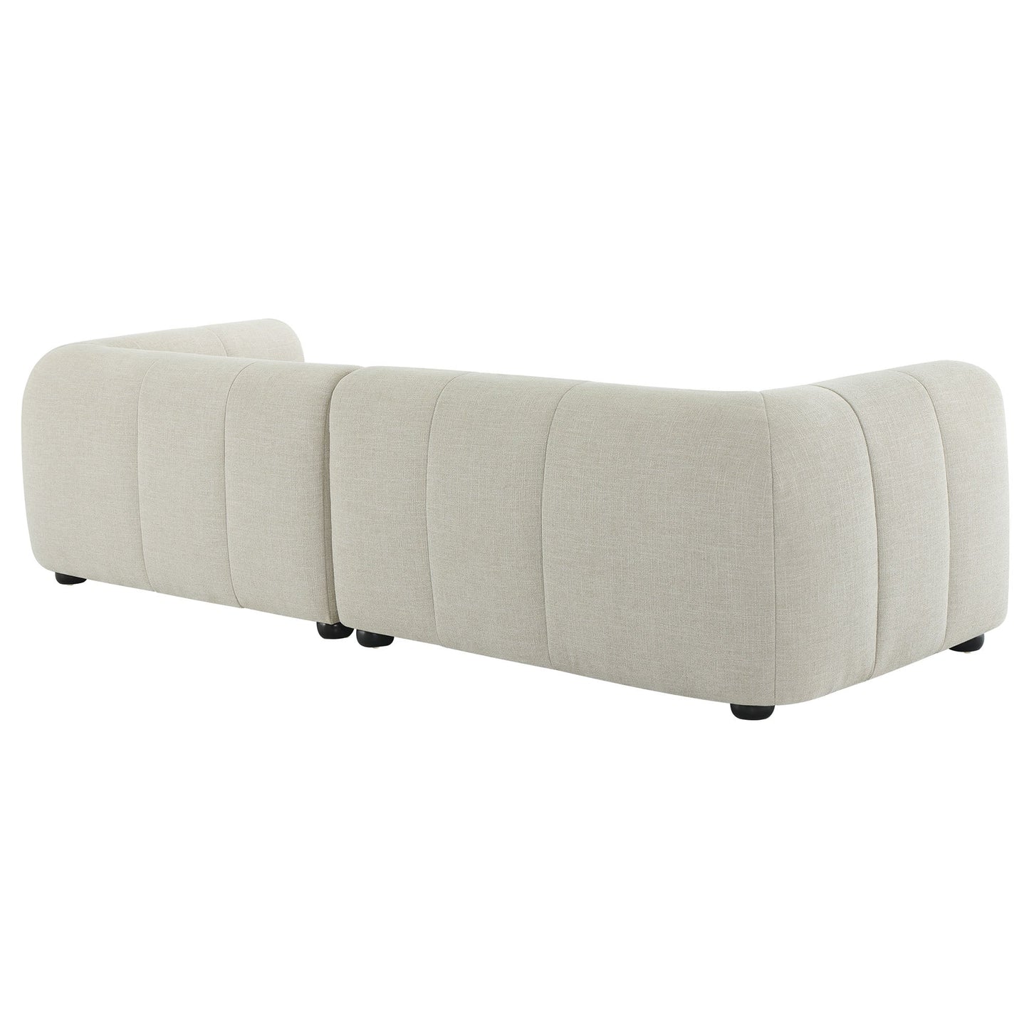 A Right Facing Liana Fabric Sofa and Chaise