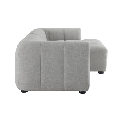 A Right Facing Liana Fabric Sofa and Chaise