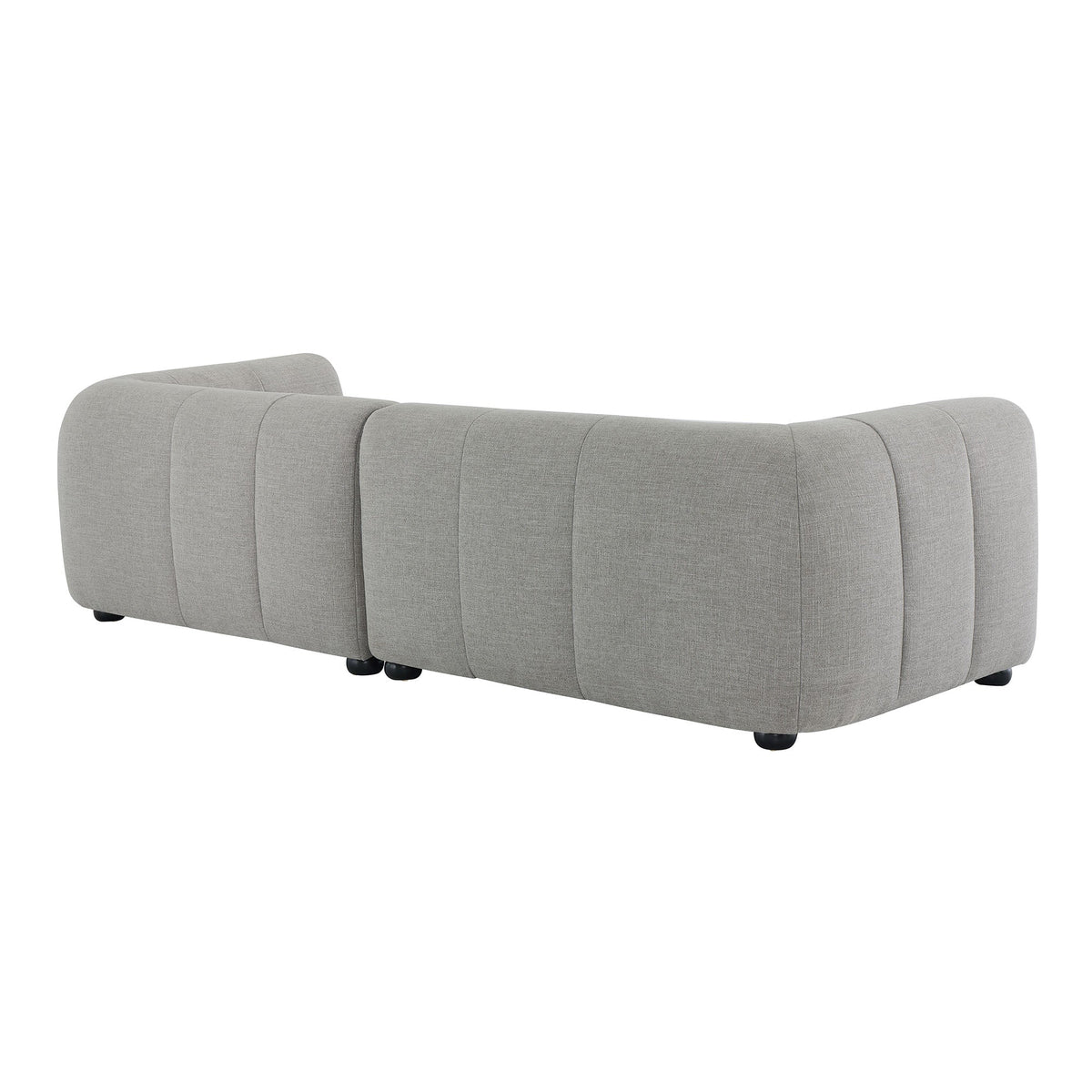 A Right Facing Liana Fabric Sofa and Chaise