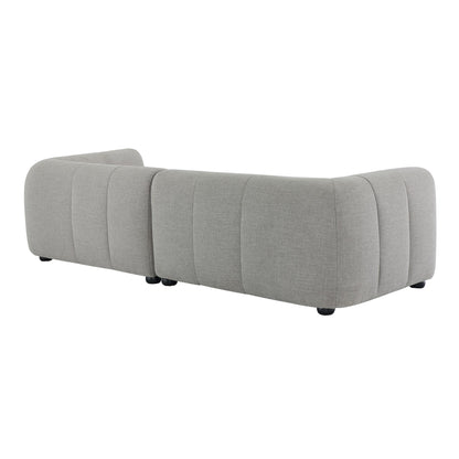 A Right Facing Liana Fabric Sofa and Chaise