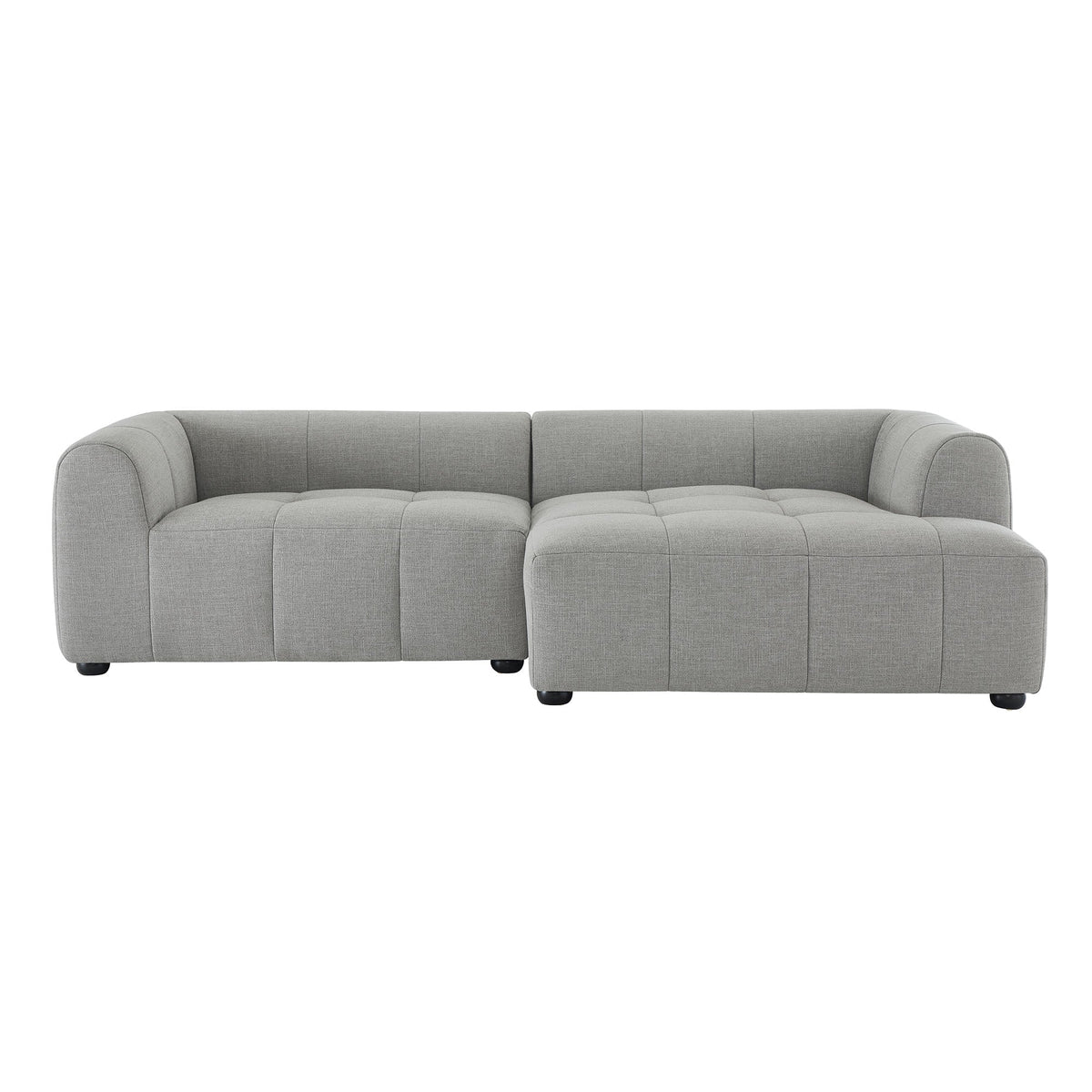 A Right Facing Liana Fabric Sofa and Chaise