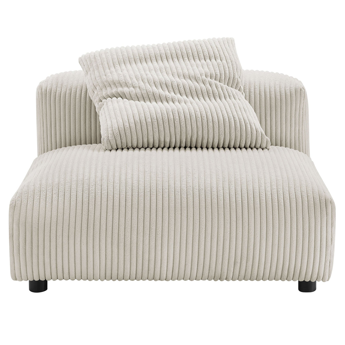 Modway 2 Piece Corduroy Modular Sofa and a Set