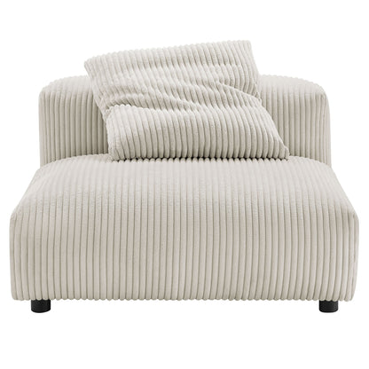 Modway 2 Piece Corduroy Modular Sofa and a Set