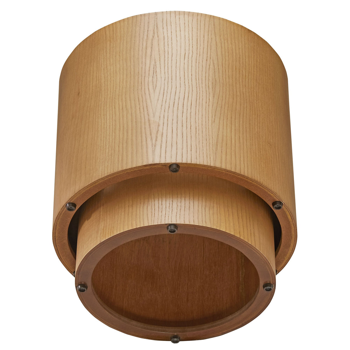 Amani Round Nesting Coffee Tables set of 2 in light oak wood by Modway on Tampa Home & Garden Store