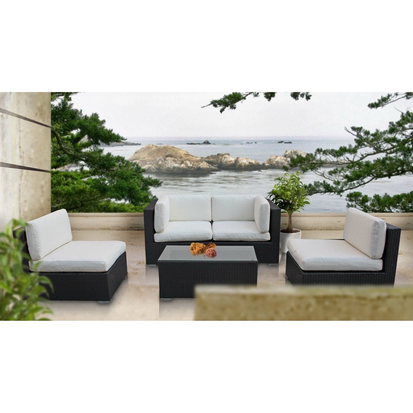 Camfora 5-Piece Outdoor Patio Sectional Set
