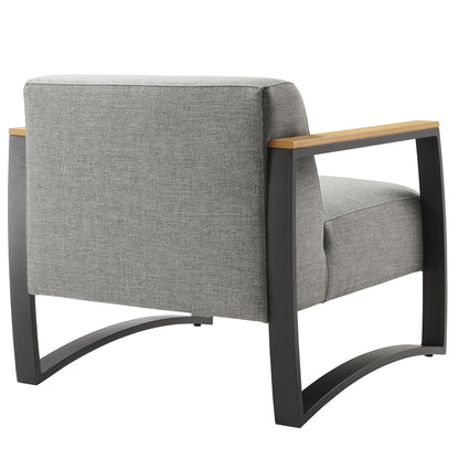 Sauve Outdoor Patio Aluminum Armchair by Modway