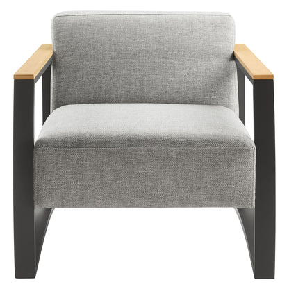 Sauve Outdoor Patio Aluminum Armchair by Modway