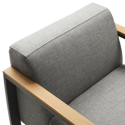 Sauve Outdoor Patio Aluminum Armchair by Modway