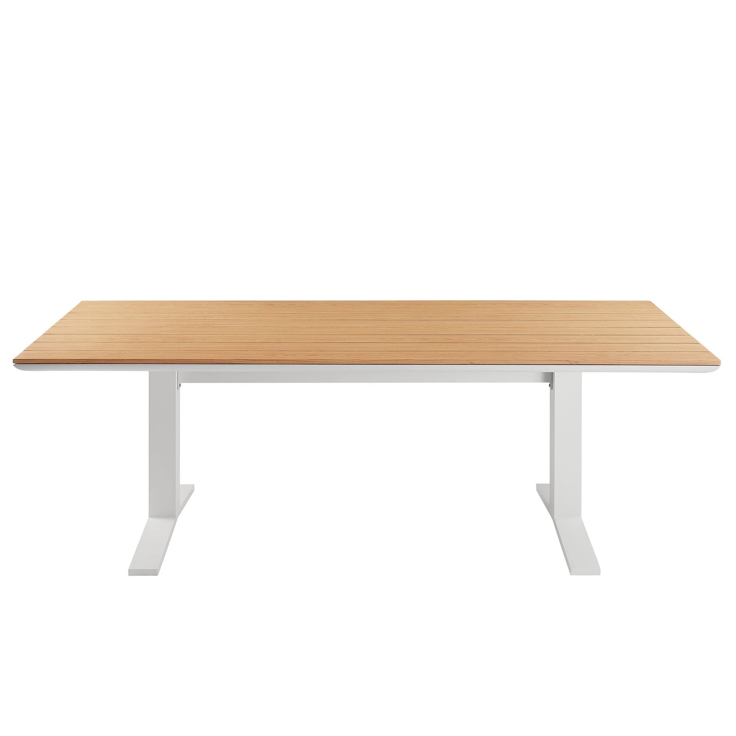 Contemporary Outdoor Aluminum Dining Table