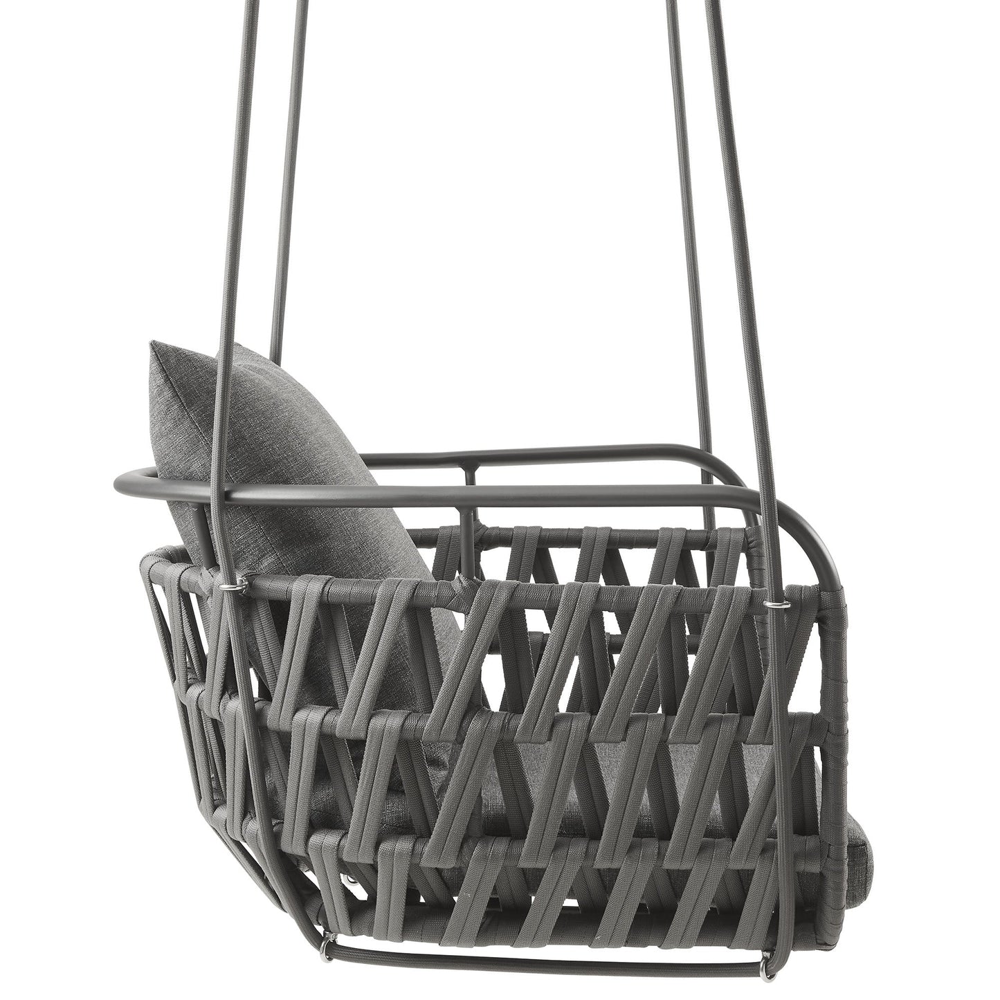 Outdoor and Woven Aluminum Patio Swing Chair