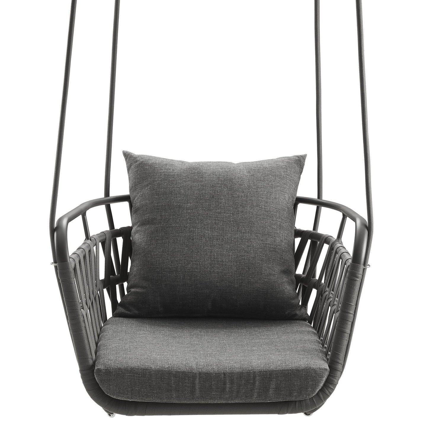 Outdoor and Woven Aluminum Patio Swing Chair