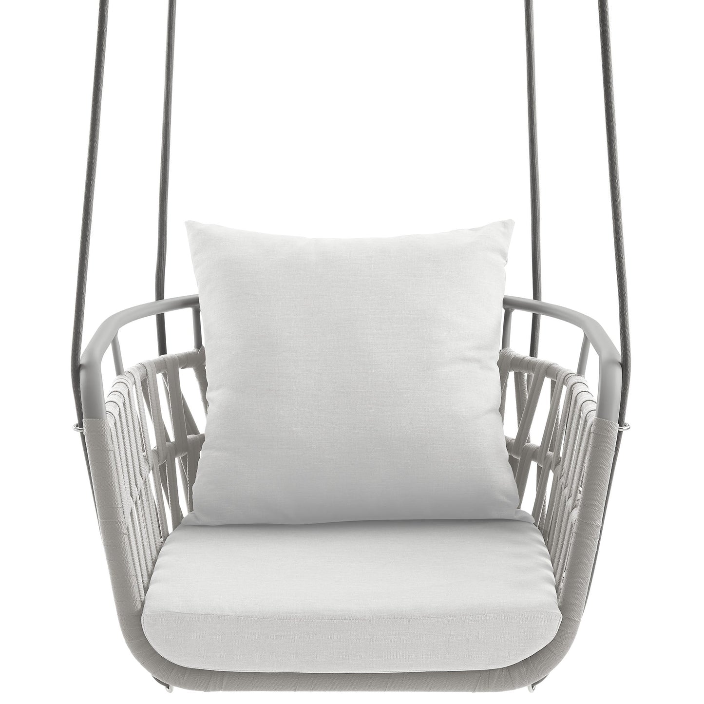 Outdoor and Woven Aluminum Patio Swing Chair