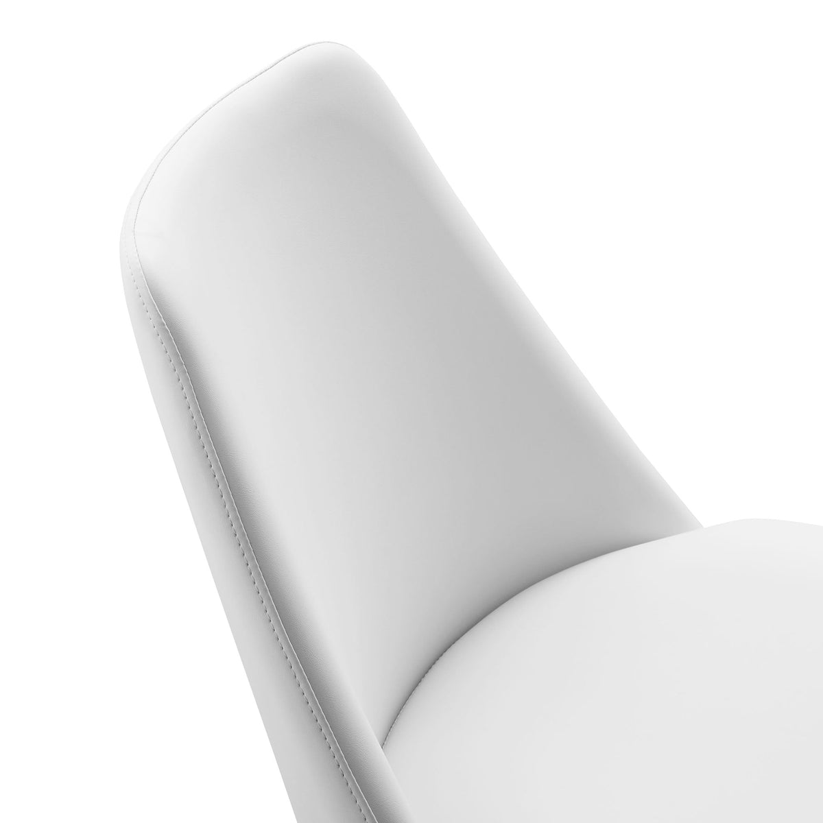 Lippa Swivel Dining Vegan Leather Side Chair white by HouseOfZazla on Tampa Home & Garden Store