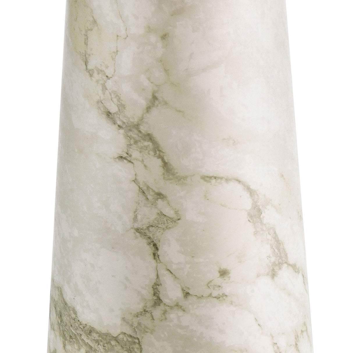 Nera Marble Table Lamp by Modway, white marble with gray veining on Tampa Home & Garden Store
