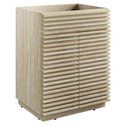 Render 24 Inch Faux Travertine Bathroom Vanity