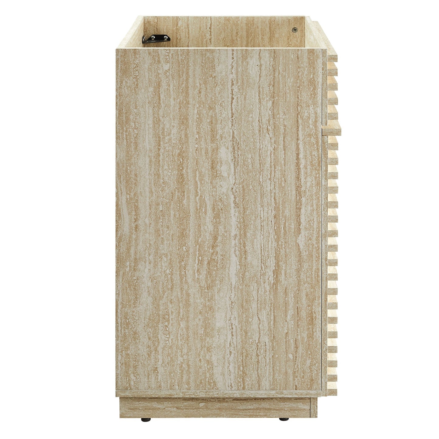Render 24 Inch Faux Travertine Bathroom Vanity