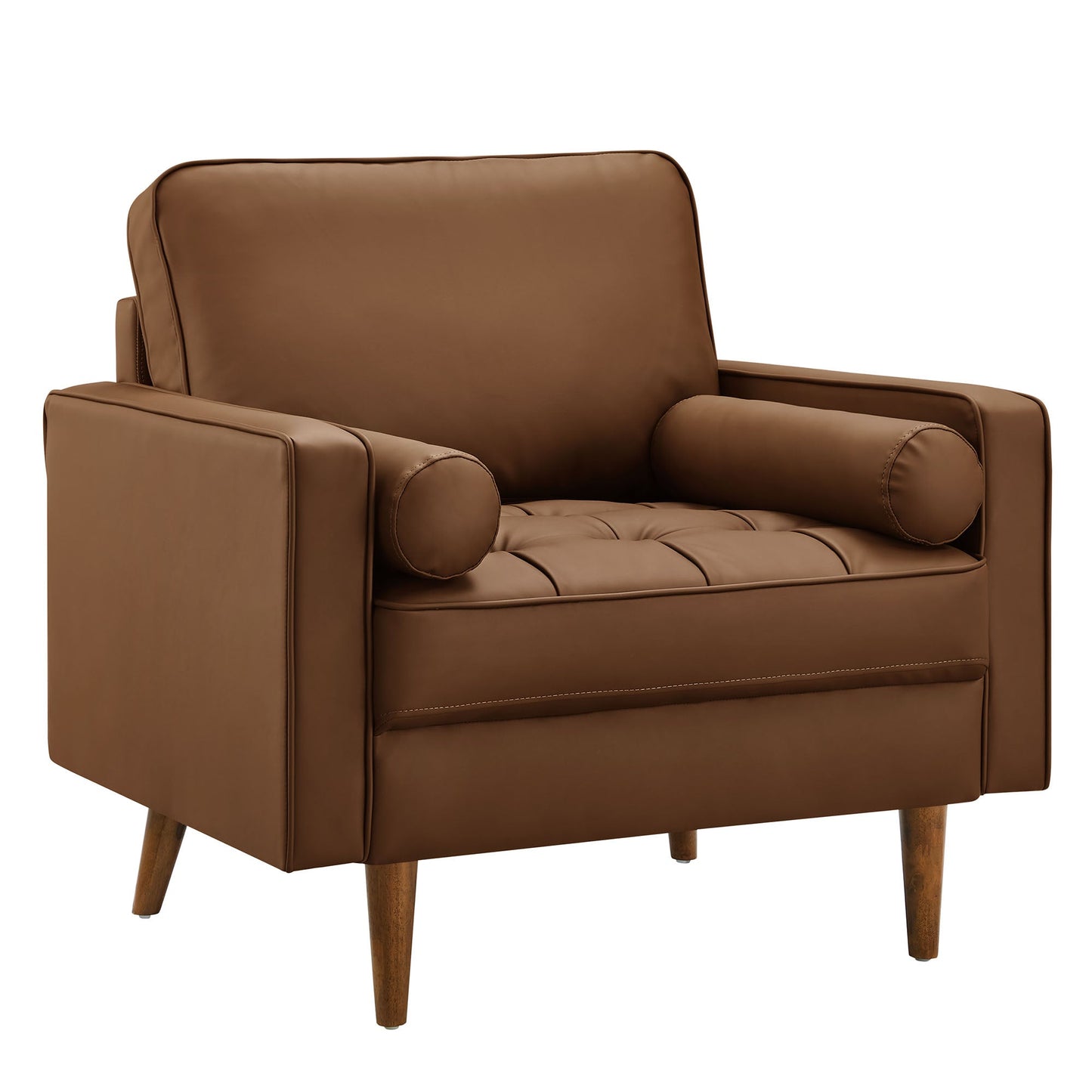Valour Tufted Vegan Leather by Modway Chair