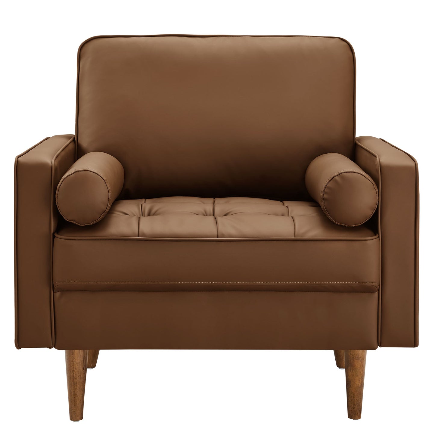 Valour Tufted Vegan Leather by Modway Chair