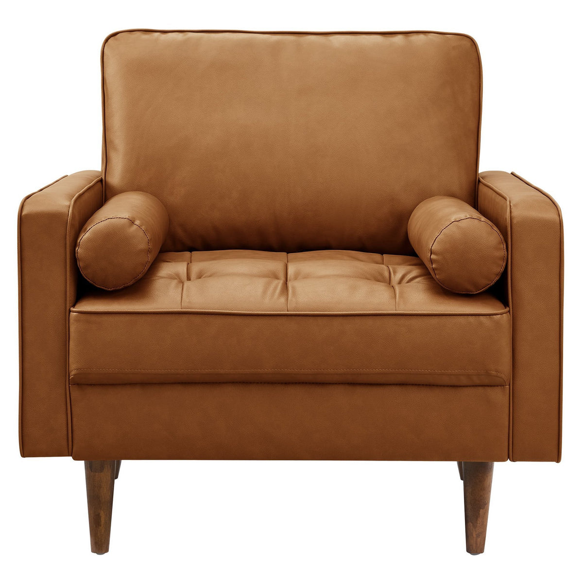 Valour Tufted Vegan Leather by Modway Chair