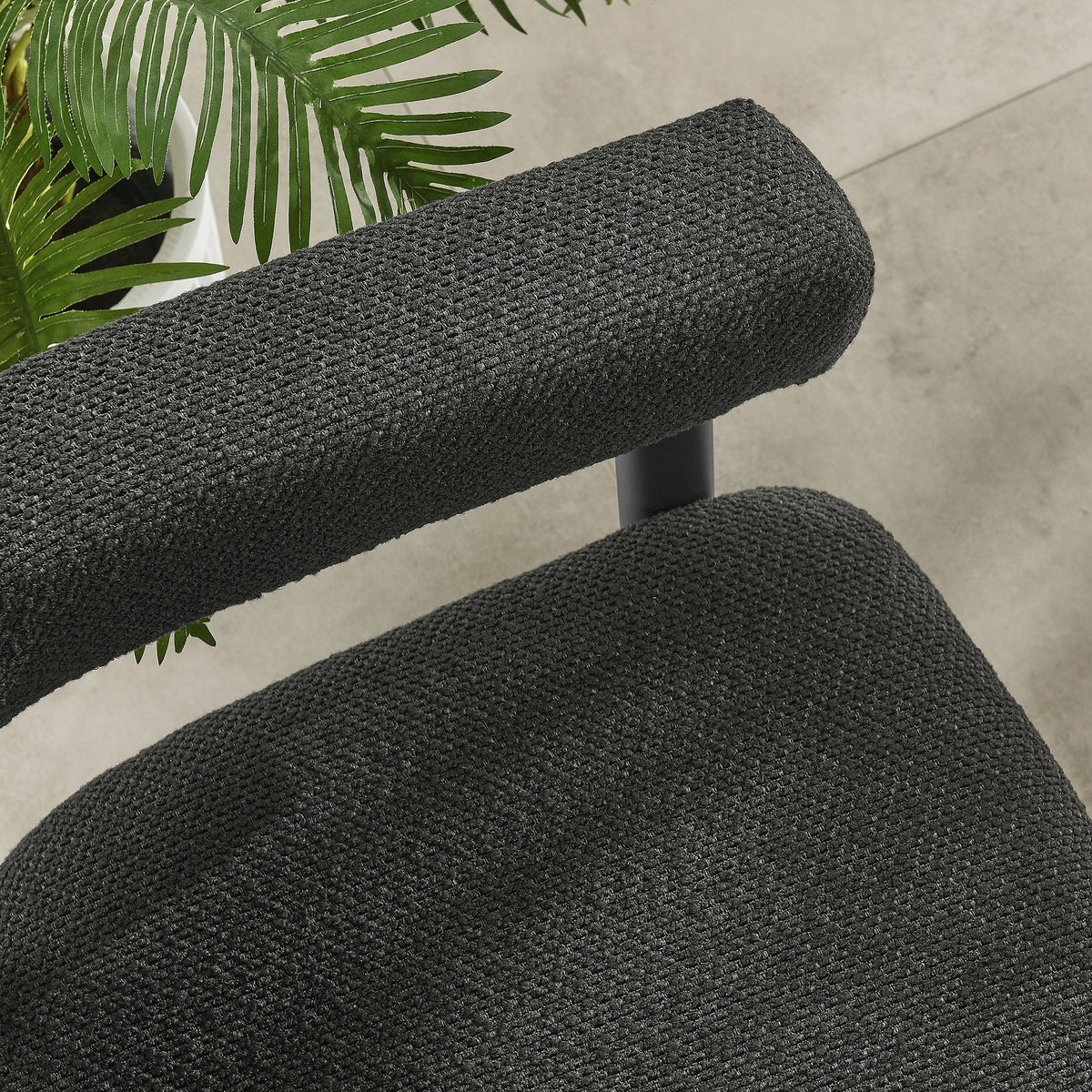 Nautica outdoor patio dining armchairs set of 2 with dark gray woven upholstery by Modway on Tampa Home & Garden Store