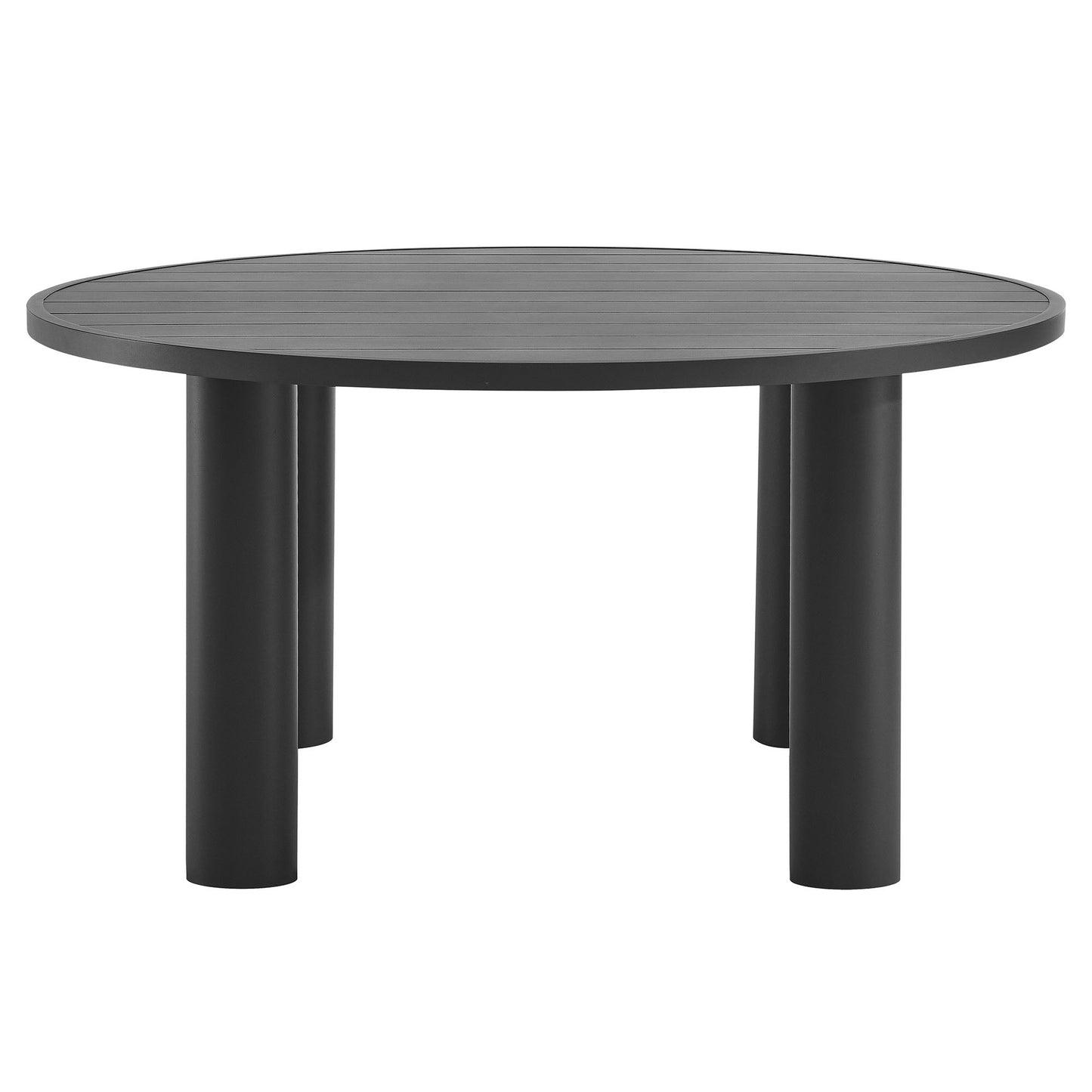 Nautica Outdoor Round Aluminum Dining Table