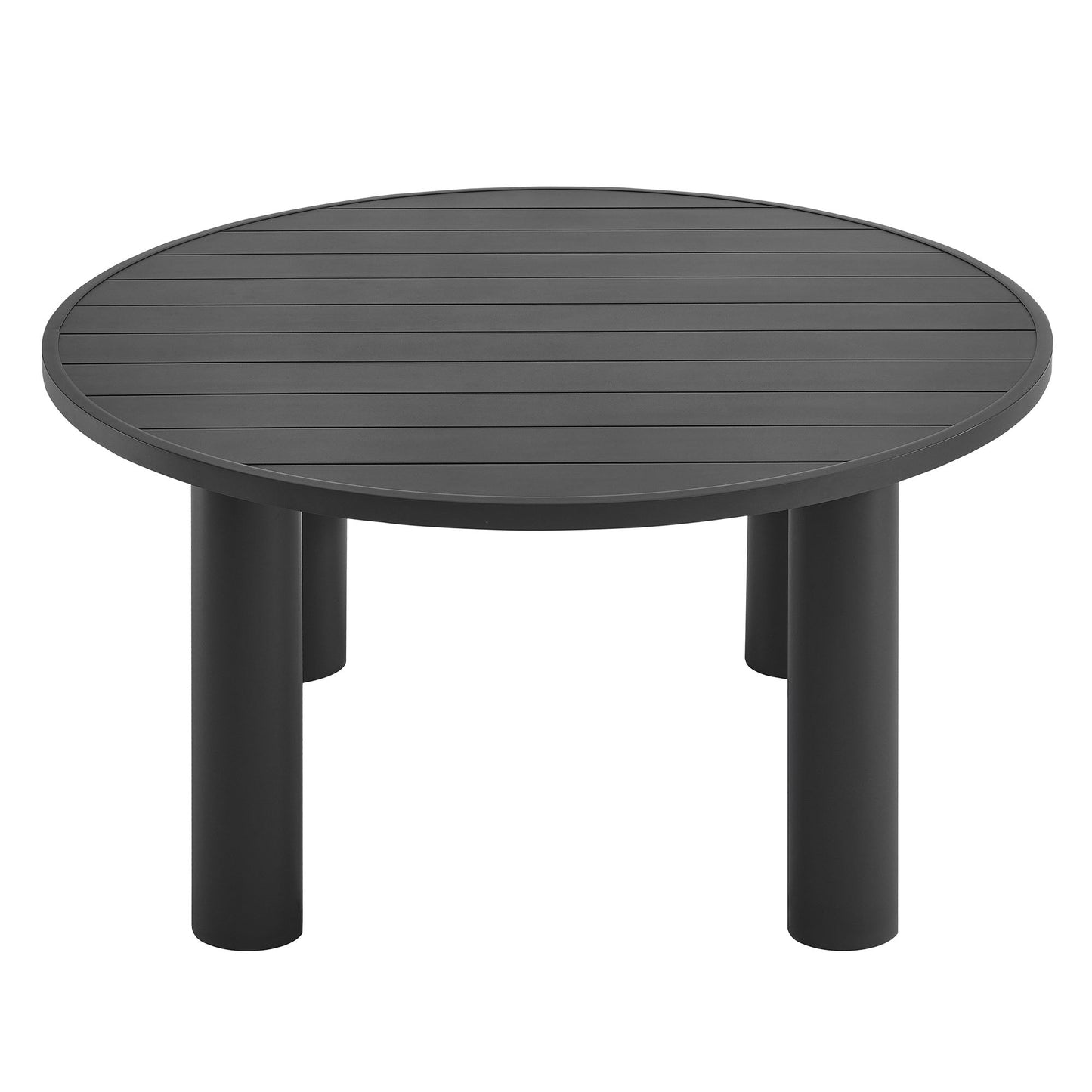 Nautica Outdoor Round Aluminum Dining Table