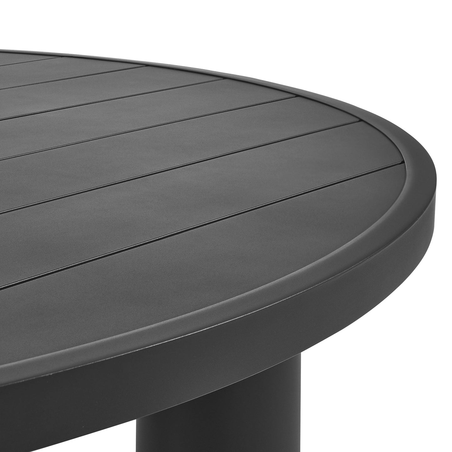 Nautica Outdoor Round Aluminum Dining Table