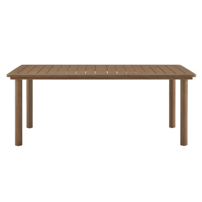 Parkland 76 Aluminum Dining Table for Patio