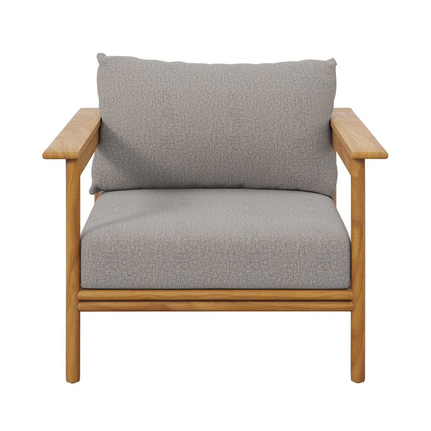Modway Wren Outdoor Teak Armchair Set of Two