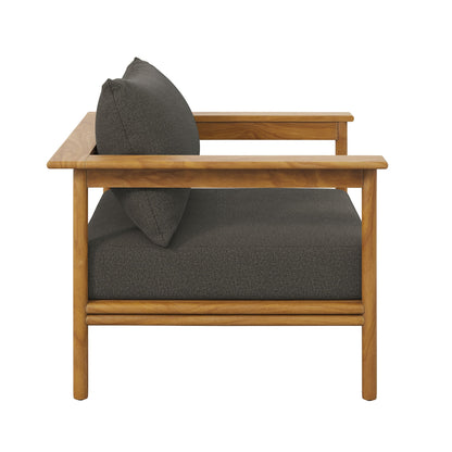 Modway Wren Outdoor Teak Armchair Set of Two