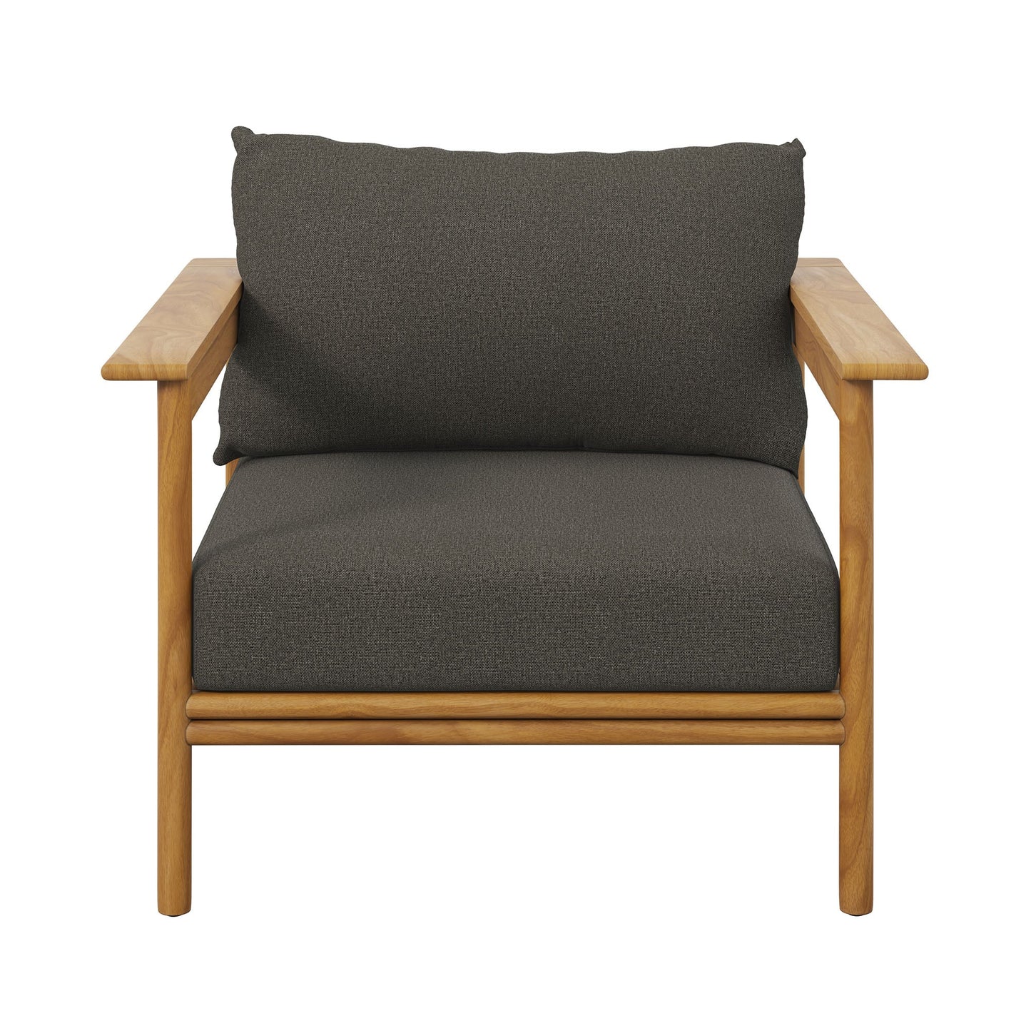 Wren Teak Wood Patio Armchair And Cushion