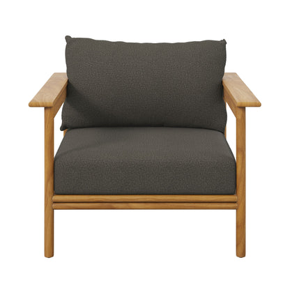 Wren Teak Wood Patio Armchair And Cushion