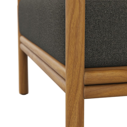 Wren Teak Wood Patio Armchair And Cushion