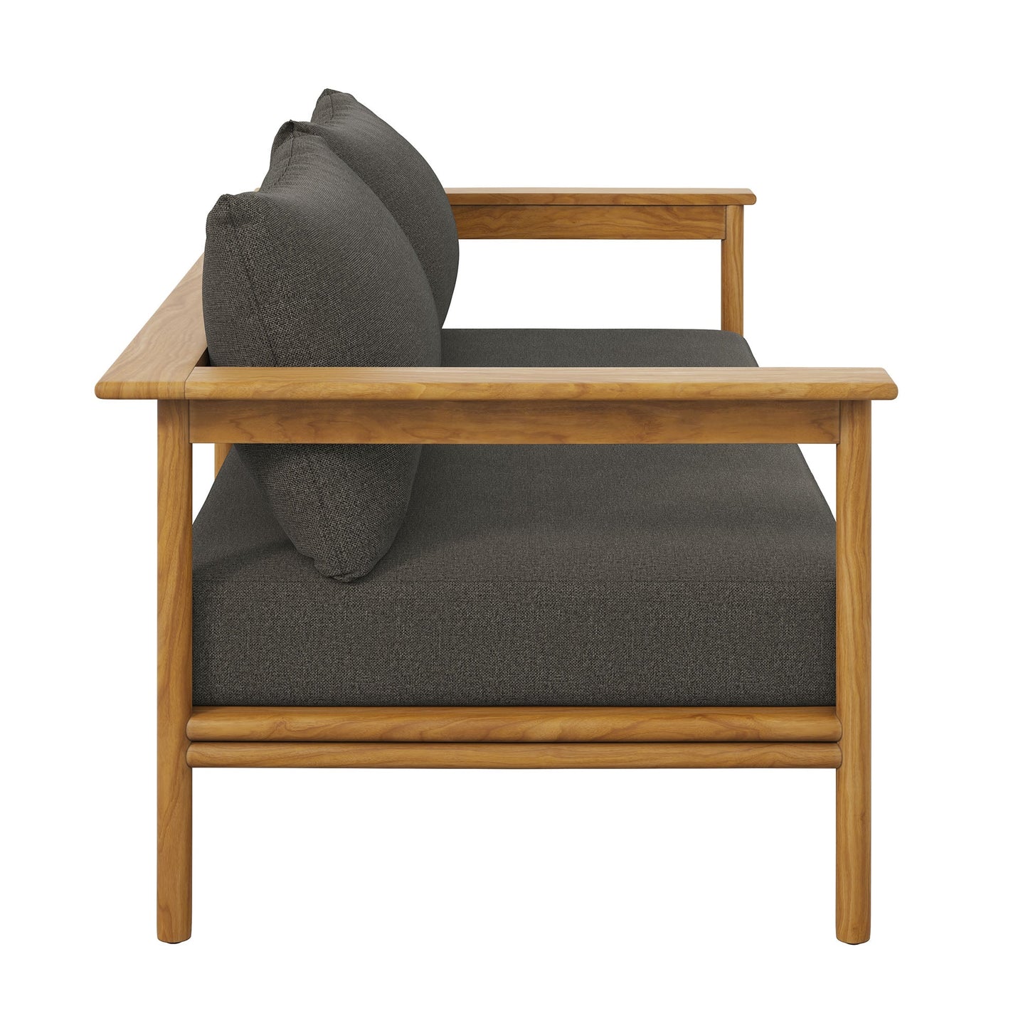 Wren Outdoor Teak Wood Patio Sofa By Modway