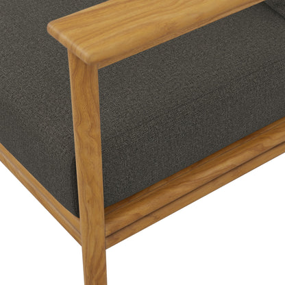 Wren Outdoor Teak Wood Patio Sofa By Modway