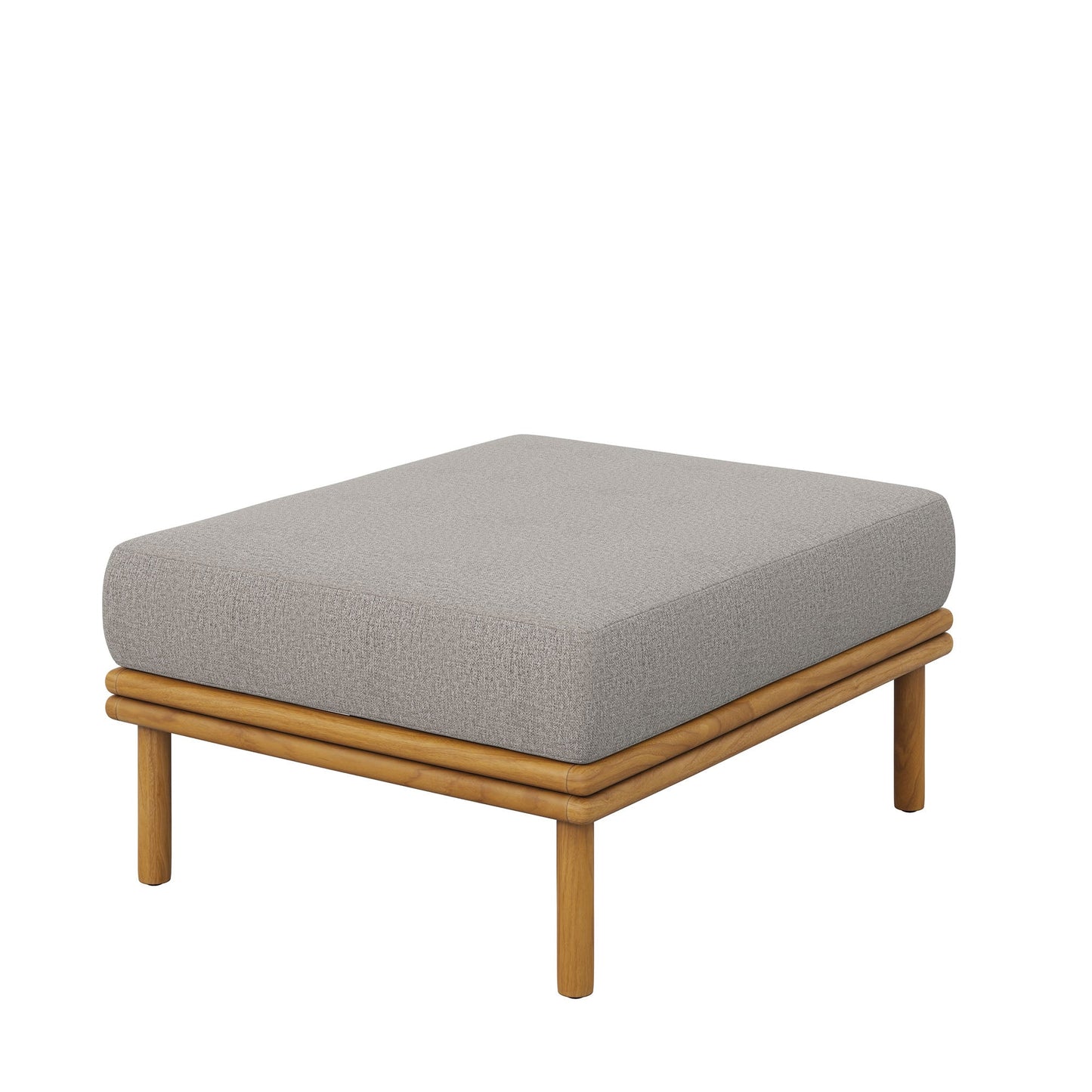 Wren Outdoor Teak Armchair and Ottoman Set