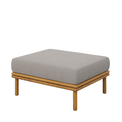 Wren Outdoor Teak Ottoman By Modway For Patio