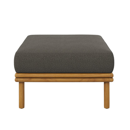 Wren Outdoor Teak Ottoman By Modway For Patio