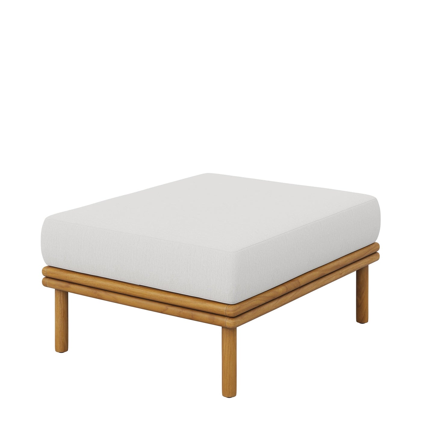 Wren Outdoor Teak Armchair and Ottoman Set