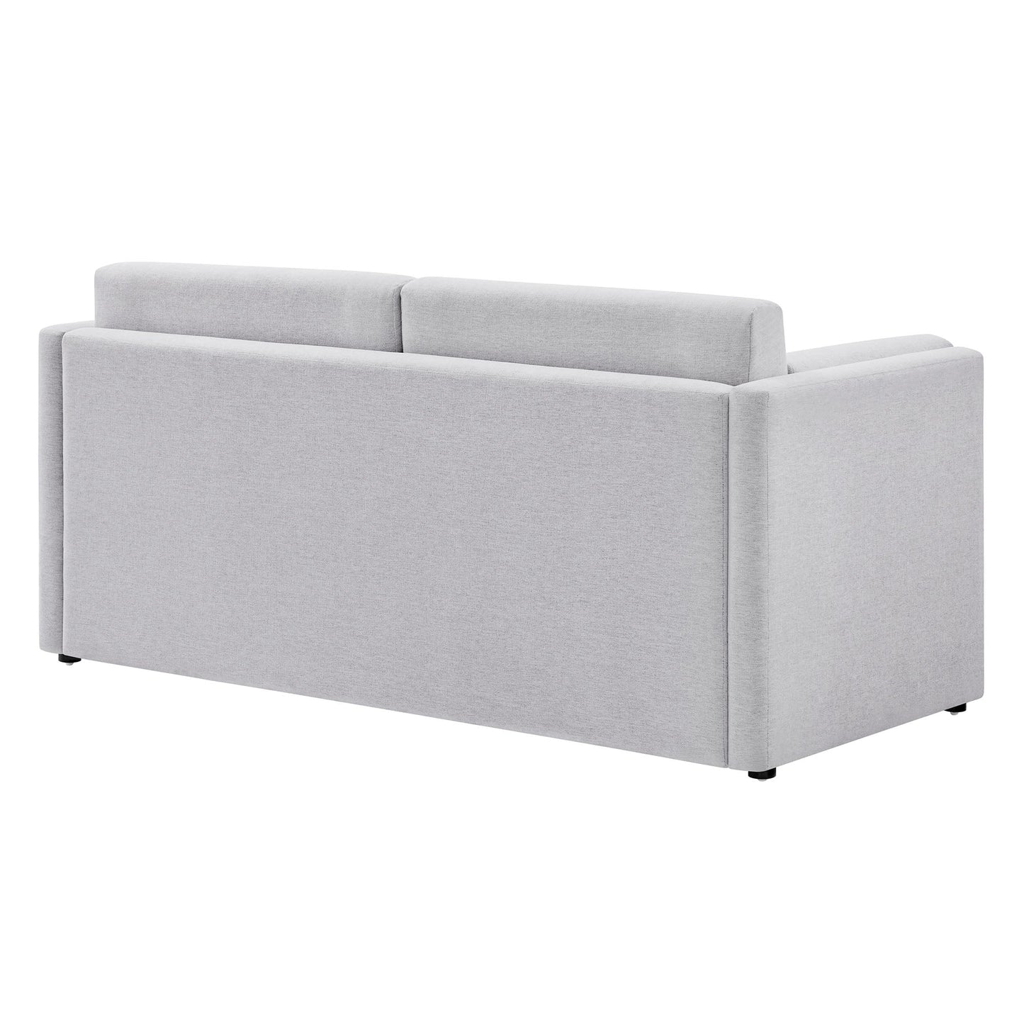 Linden Heathered Chenille Sofa for Bedroom